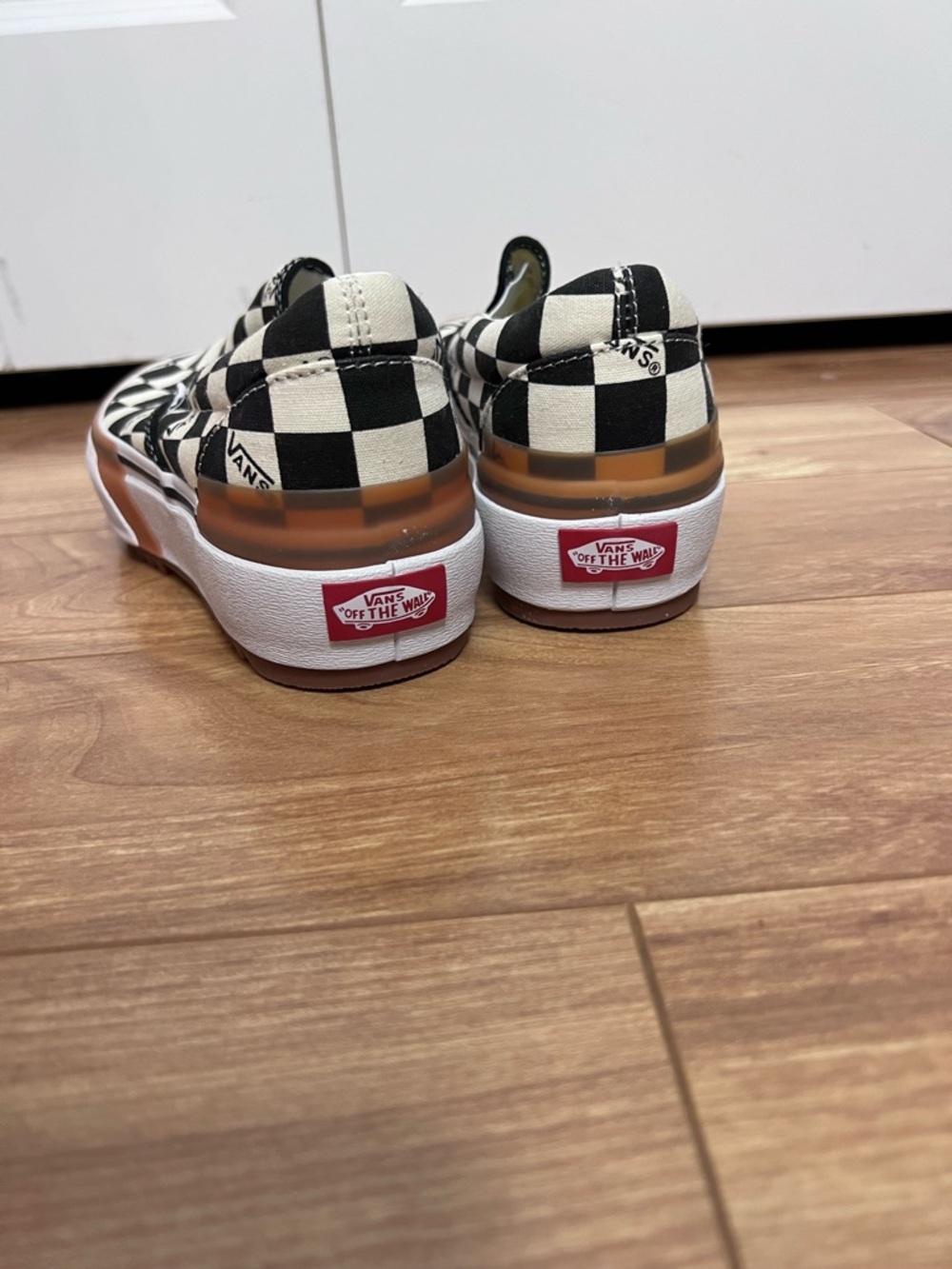 Vans Stacked Checkered platform sneakers 8.5 - Picture 2 of 11